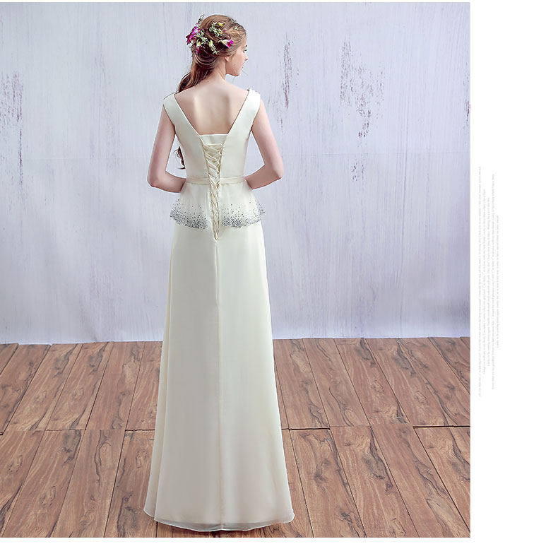 light green colour gown design